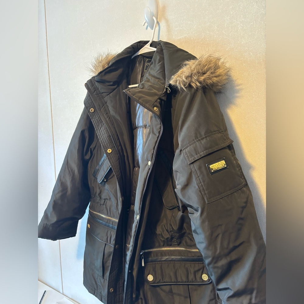 COOGI | Black Jacket with Gold Logo | Size 3X - Picture 2 of 10